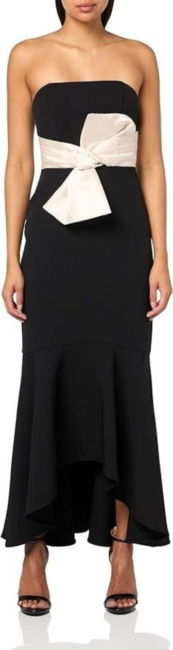 Shoshanna Womens Broadway Combo Smith Dress Special Occasion Dress Size 12 - Picture 5 of 7